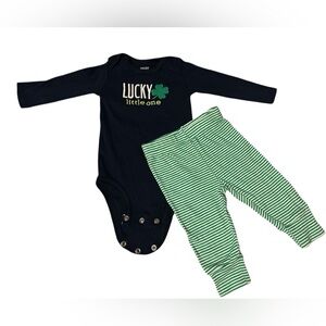 St. Patrick’s Day 6 Month Set Just One You by Carter’s 100% Cotton